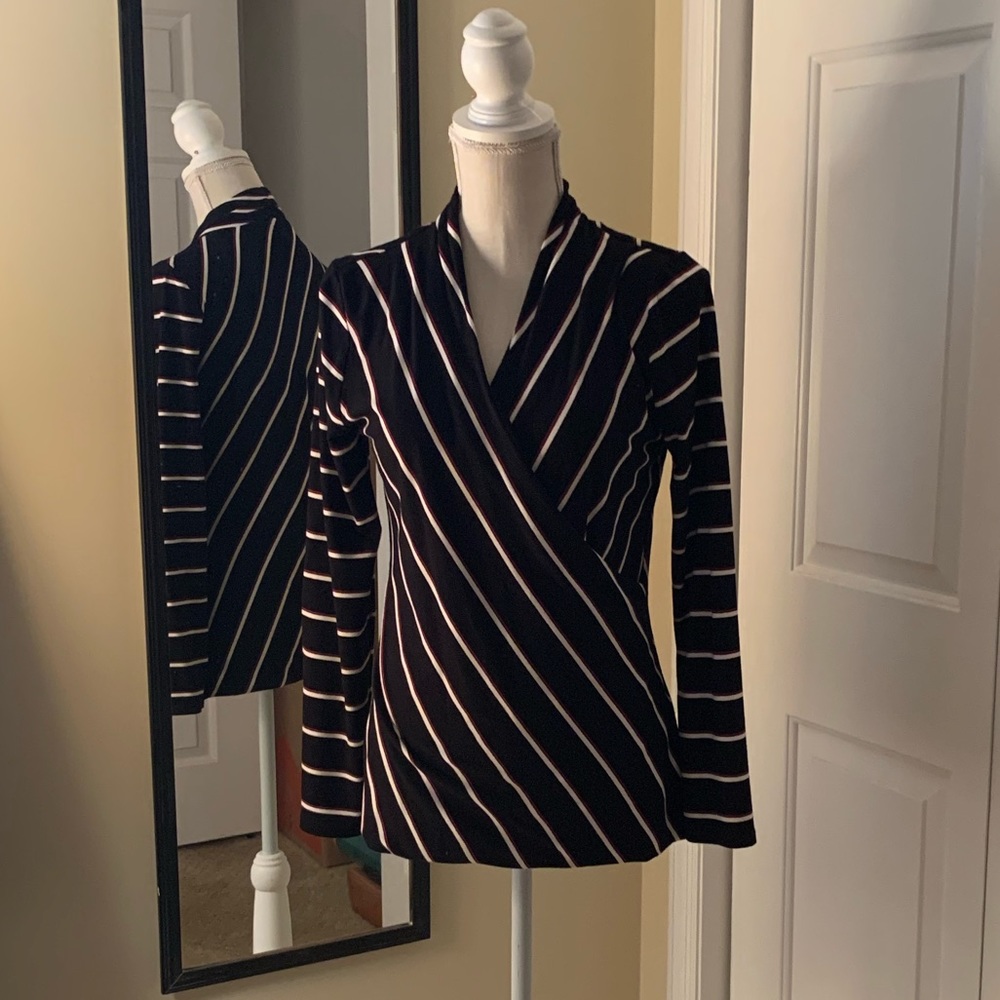 WHBM surplice top